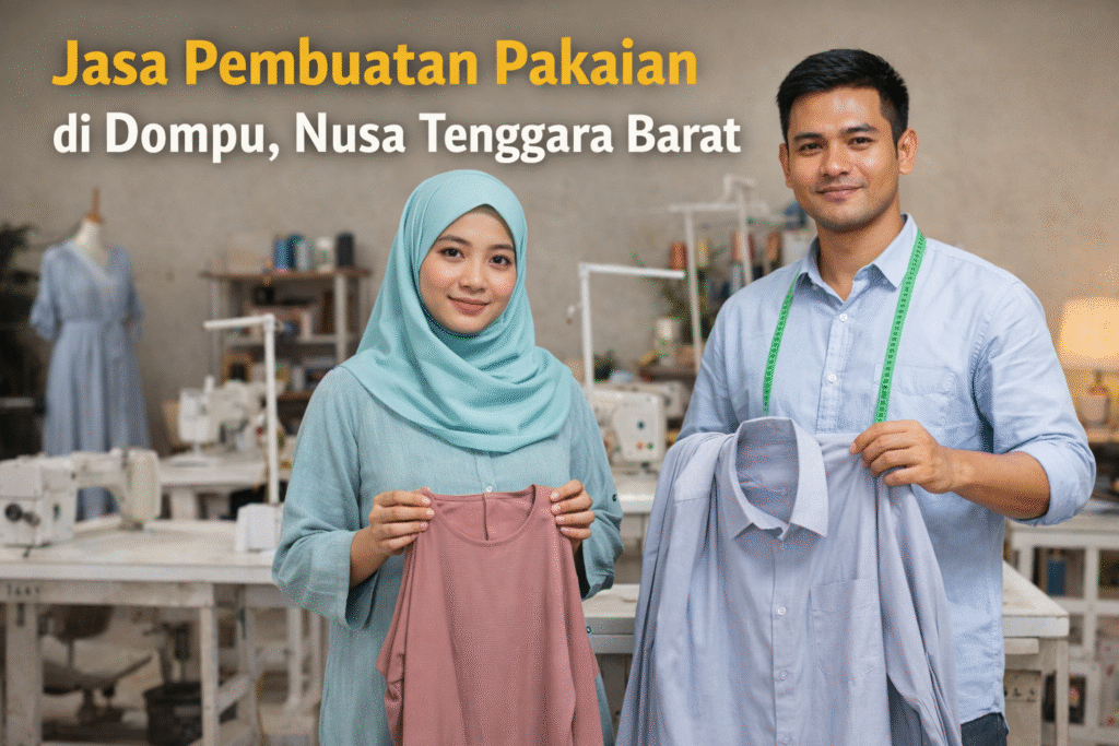 Jasa Pembuatan Pakaian di Dompu, Nusa Tenggara Barat