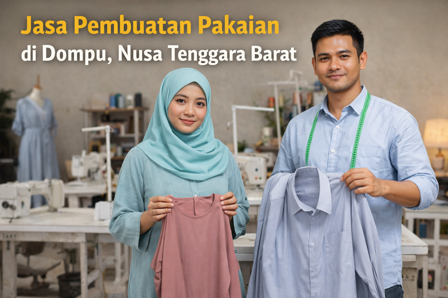 Jasa Pembuatan Pakaian di Dompu, Nusa Tenggara Barat