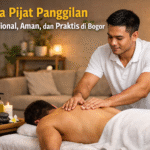 Jasa pijat panggilan profesional di Bogor , Aman, dan Praktis