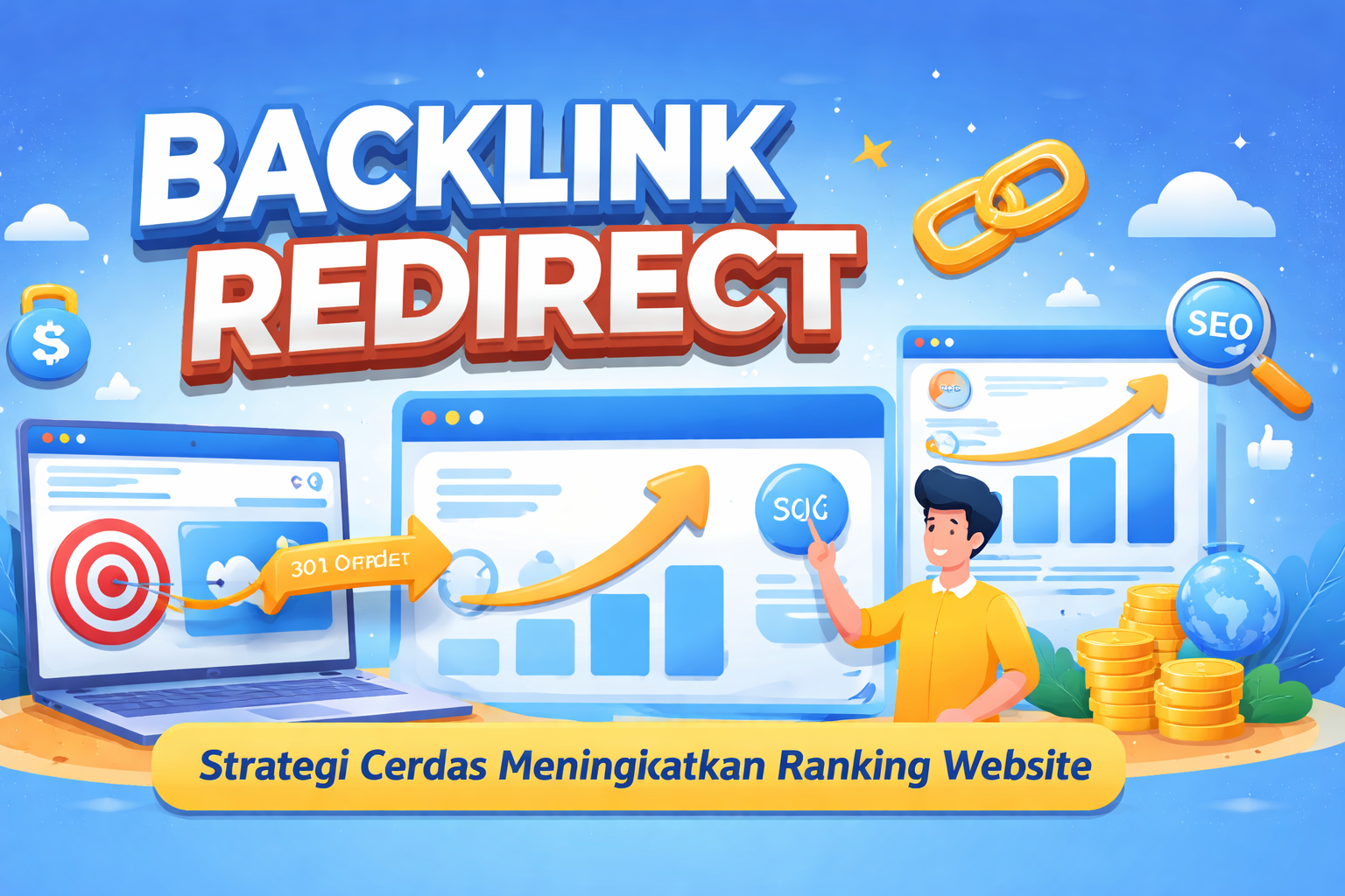 Strategi backlink redirect untuk SEO